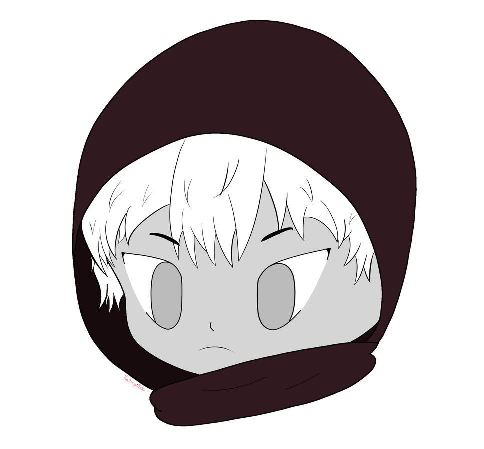 A drawing I made for my friend's OC, Rook!